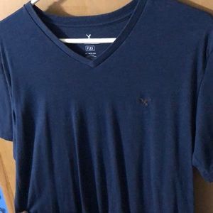 American Eagle Men’s Navy V Neck T Shirt